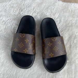 Upcycle Louis Vuitton Slides